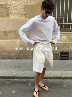 all I’m wearing in this heat wave #paris #xeroshoes #driesvannoten #jilsander  