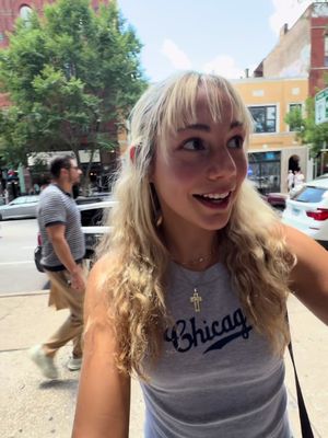 She was THE SWEETEST  @Rock N Rags I love it here  #chicago #fashion #fyp #wickerpark 