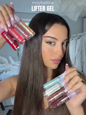 a caring glassy lip product✨ 58% caring oils wrapped in high-shine gel @Maybelline NY #maybellinech #liftergel #glossylips #lipgloss #ad