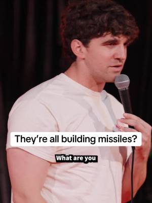 why is this a recurring trend #comedy #crowdworkcomedy #crowdwork #Tech #missiles @TheComedyStore 