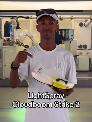 Prototype to Paris, @yeman crippa made this one famous 🥇 #lightspray #cloudboomstrike #marathon 