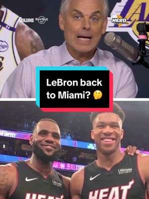 Could #LeBron return to #MiamiHeat & join #Giannis? 🤔