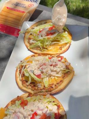 These crispy, cheesy smashed chicken tacos made with @Tillamook Farmstyle Sharp Cheddar Slices are about to be your new summer obsession. Shop Tillamook dairy and grab the recipe at the link in bio. #TillamookPartner