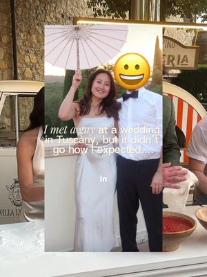 Part 2 of is this the start of a wedding romance in Italy?  Still a magical 3 days though ✨💃🍾 . . . . #dating #datingstories #singlelife #summervlog #travelitaly 