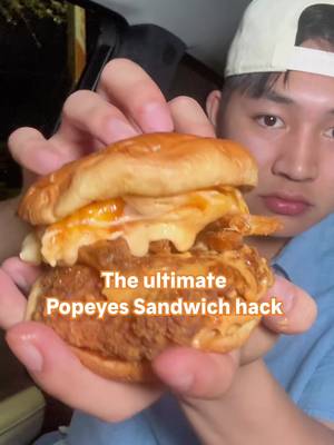 #ad Fries + Mac & Cheese + Popeyes Chicken Sandwich = The ultimate Popeyes hack 🤤🌟