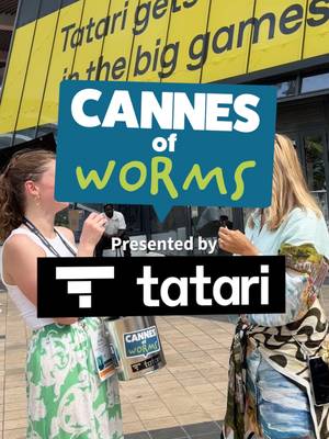 Brands aren't thinking big enough. Shana Atwood from Causal opened a Cannes of Worms and gave me her hot take on shifting focus from tiny audiences and tiny metrics to big, bold, and longterm branding. TV is the perfect place to do that. @tataritv can help you navigate through the full landscape of linear, CTV, and online video, all while driving measurable results. Learn more about how Tatari can help at the link in my bio. #TatariPartner #CannesLions