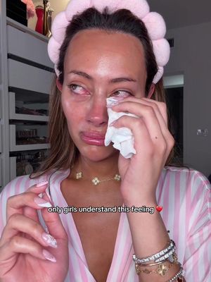 doing your makeup while crying is part of girlhood i guess… 🥲💔 #selflovejourney #HealingJourney #makeuptok #grwmmakeup #crying  