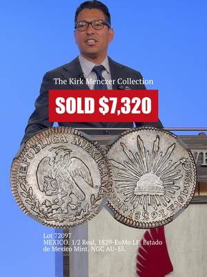 Part one of The Kirk Menczer Collection brought similar energy nearly 7 hours of exciting bidding! 🔥 Competitive bidding from both the floor and online bidders made for an electric auction session as this remarkable assembly of Mexican Republic Minors, found new homes with passionate coin collectors. #rarecoins 