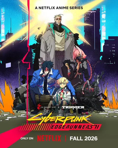 New crew. Same chaos. Cyberpunk: Edgerunners 2, coming this fall, only on Netflix. #edgerunners