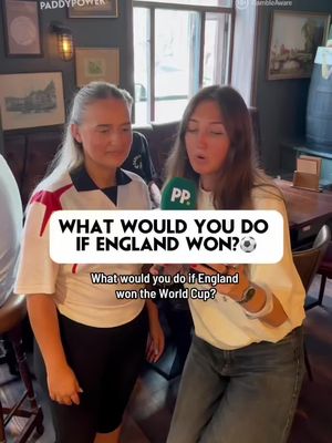 What are YOUR plans if England win the World Cup? We asked some fans… 18* GambIeAware #england #worldcup #football 