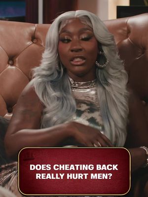 So… does revenge cheating actually hurt men? 👀😂 Spice had a LOT to say. Full episode link in our bio! 🤟🏾