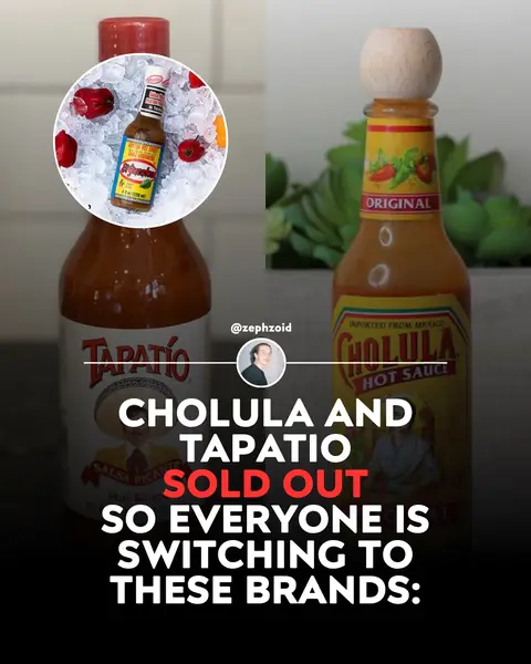 Cholula and Tapatio sold out so everyone is switching to these brands: Cholula was purchased by conglomerate McCormick while Tapatio just sold to Private Equity Many are suggesting switching to family-owned hot sauce brands Valentina and El Yucateco