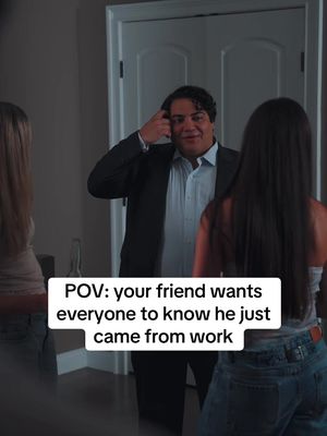 He just had no time to change 🤷‍♂️ #comedy #skit #relatable #funny #workhumor