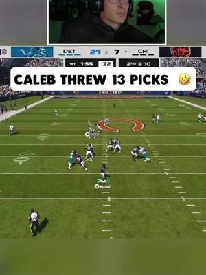 Caleb threw 13 picks😭 #madden #madden26 #gaming #thegoosetv #fyp 