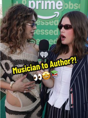 @Off Campus stars Ella Bright & Mika Abdalla share which musician they think would make an amazing author!🤩👀 #NoahKahan #OffCampus #EllaBright #MikaAbdalla #prinevideo 