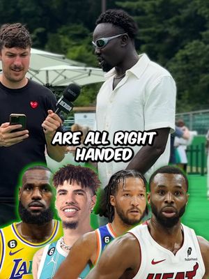 Brought by Wimbledon and TikTok!🏀 #NBA #basketball #jalenbrunson #tiktokparter #Wimbledon 