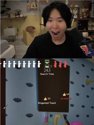 The perfect spot.. #disguisedtoast #mecchachameleon #gaming 
