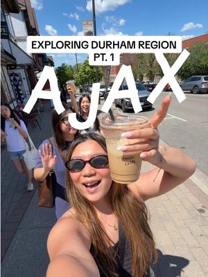 Eating our way through Durham Region pt. 1 🤤  First, coffee at @Biscuits To Baskets ☕️ #durhamregionfood #ajaxcoffee #durhamregioneats #biscuitstobaskets 