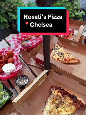Rosati’s Pizza is now opened in Chelsea! 🍕🤩 @Rosati’s Pizza #nyc #pizza #nycpizza #pizzatok #rosatispizza 