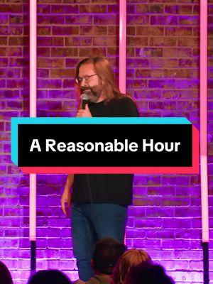 From my special “A Reasonable Hour” up on YT. #comedy #standup