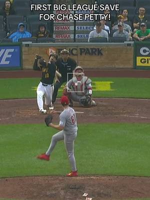 Big league save ✔️ | #Reds #Baseball #ChasePetty 