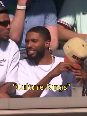 NBA Champion Mikal Bridges was spotted watching the world cup and was asked where to get fitted right  #newyorkknicks #knicks #mikalbridges #culturekings  