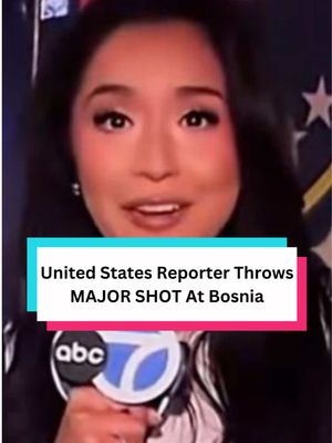ABC reporter Abigail Velez took a major shot at Bosnia ahead of the United States next World Cup match. Fair or Foul? #worldcup #Soccer #tiktokcampaign #fifaworldcup #usmnt 