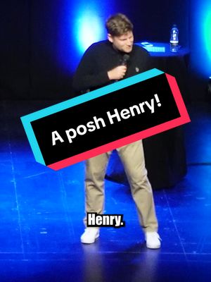 “A POSH HENRY!” Watch until the end!  Why is Scott always right! Great moment at a wonderful sold out tour show @lborotownhall  #funny #improv #crowdwork #fyp 
