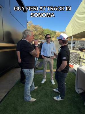 Bringing Flavortown to the race track!  @Jimmie Johnson @John Hunter Nemechek 