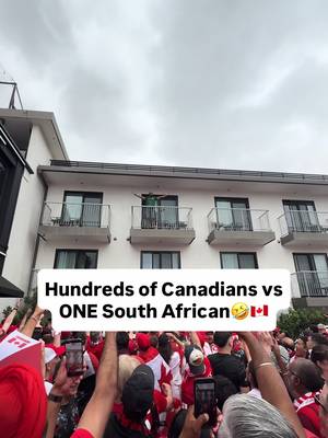 Canadians taking over🤝🇨🇦 #canada #southafrica #fifaworldcup #football