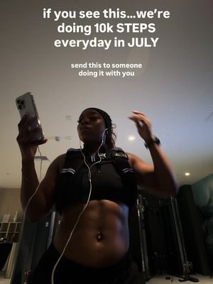 Q3 is here. july is here. and summer is here !!  let’s lock in on this summer challenge and get in 10k steps everyday in july. link in my bio to join !! 🚶🏾‍♀️🤍👣