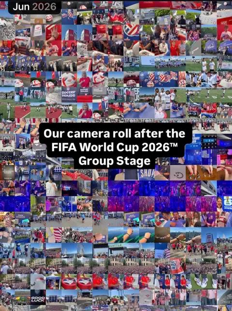 Just swiping through some of our favorite @FIFA World Cup 2026™ Group Stage memories 🎉
