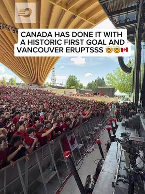FIRST MENS WORLD CUP KNOCKOUT FOR CANADA 🇨🇦⚽️ 🎥 @thekennyho  #fifa #worldcup2026 #canadasoccer #vancouver #losangeles