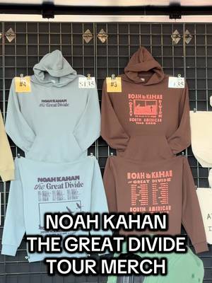 The Great Divide Tour rolls into Rogers Stadium tonight! Here’s your sneak peek at merch! 👀🐞🐜🎶 @Noah Kahan #Toronto #NoahKahan #TheGreatDivide 