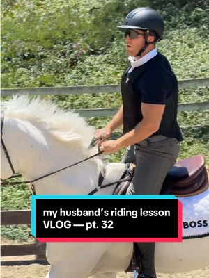all I can say is WOW. you can’t tell me that for how little experience this man has, he’s pretty darn good!! a natural eye are you serious?! 😭😭 anyways I’m just so proud & so happy for him. He’s loving it & excited to show soon!! 🩶 Max is wearing @Boss Equestrian @Tipperary Equestrian and I am wearing @Sync Equestrian  #equestrian #showjumping #maleequestrian #ridinglessons #hunterjumper 