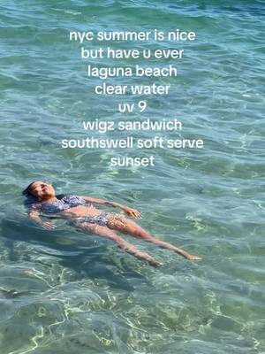 summer maxxing bc life is too short not to go to the beach every single chance you get! I love a laguna beach moment and I live like a little over an hour drive away and I clock in my weekends here @Supergoop spf play always Southswell ice cream - the coconut and pretzel combo is unmatched  Wigz sandwich was so yummy!  #lagunabeach #lagunabeachcalifornia 