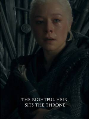First of her name. #HOTD #RhaenryaTargaryen #HouseOfTheDragon