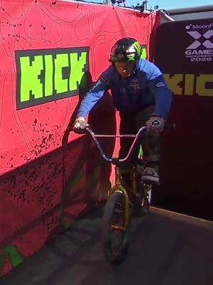 @rwilly1994 secures the gold for XC São Paulo with a NBD frontflip cannon ball nothing front bike flip in @stake BMX Dirt Best Trick at @moonpayhq X Games Sacramento! 🥇