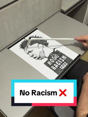 We are drawing the line. #NoRacism 