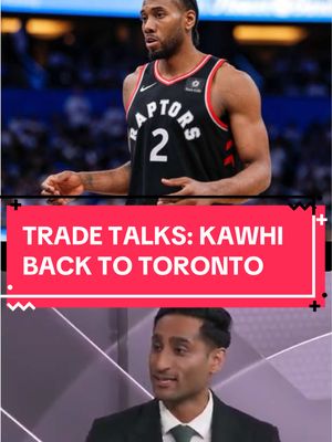 KAWHI BACK TO TORONTO? According to @ShamsCharania, Toronto Raptors are the only team Kawhi Leonard will sign an extension with if he’s traded from the Clippers. 