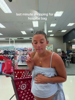 I wanna be prepped but also knowing that I could go over my due date and wanting to be chill 🤌🏼💗 @target @aerie @Good Molecules @gimme beauty 