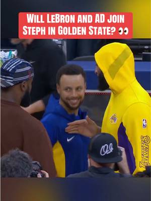 Warriors are interested in acquiring LeBron James and Anthony Davis to form a “Big 4”, per @Shams Charania 🔥🍿 #NBA #lebron #basketball #warriors #stephcurry