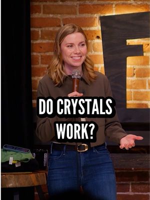 I guess I’m just going to have that crystal the rest of my life 🤷🏼‍♀️😂 #standup #superstitions #crystals #healing #colorado 