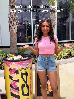 Break down the menu? Say less. 💖🍋