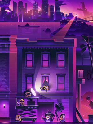 Bello from the rooftops of Roku City. See Minions & Monsters, in theaters everywhere July 1.