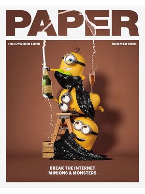 Missed Minionfest? We got you. #MinionsAndMonsters in theaters July 1. @Illumination’s Minions #paperpartner