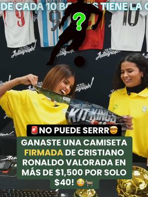🚨OMG CR7 😱🤯🤯 | ALGUIEN GANÓ UNA CAMISETA DE CRISTIANO RONALDO VALORADA EN MÁS DE $1500 POR SOLO $40 EN NUESTRO LIVE 😳🔥 (Via/TRAenESPANOL TikTok Live) #livehighlights #tiktoklive #cr7 #ronaldo #livebreaks 