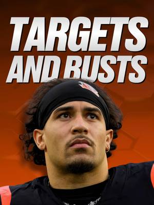TARGET and FADE These RBs in Fantasy Football Drafts 🎯❌ #fyp #nfl #fantasyfootball #fantasyfootballfellas 