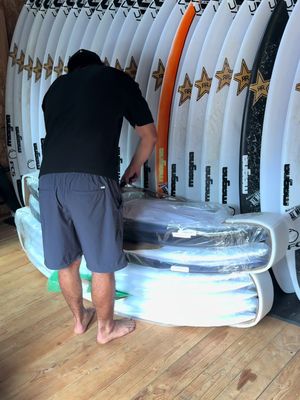 New boards @Channel Islands Surfboards 