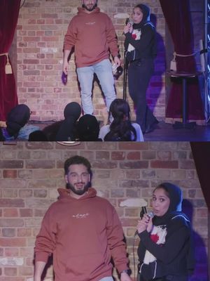 She killed it 😂 the game show at Kae Kurds comedy club is always hilarious 